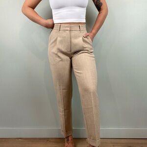 Aritzia Wilfred Dashwood Pant in Beige